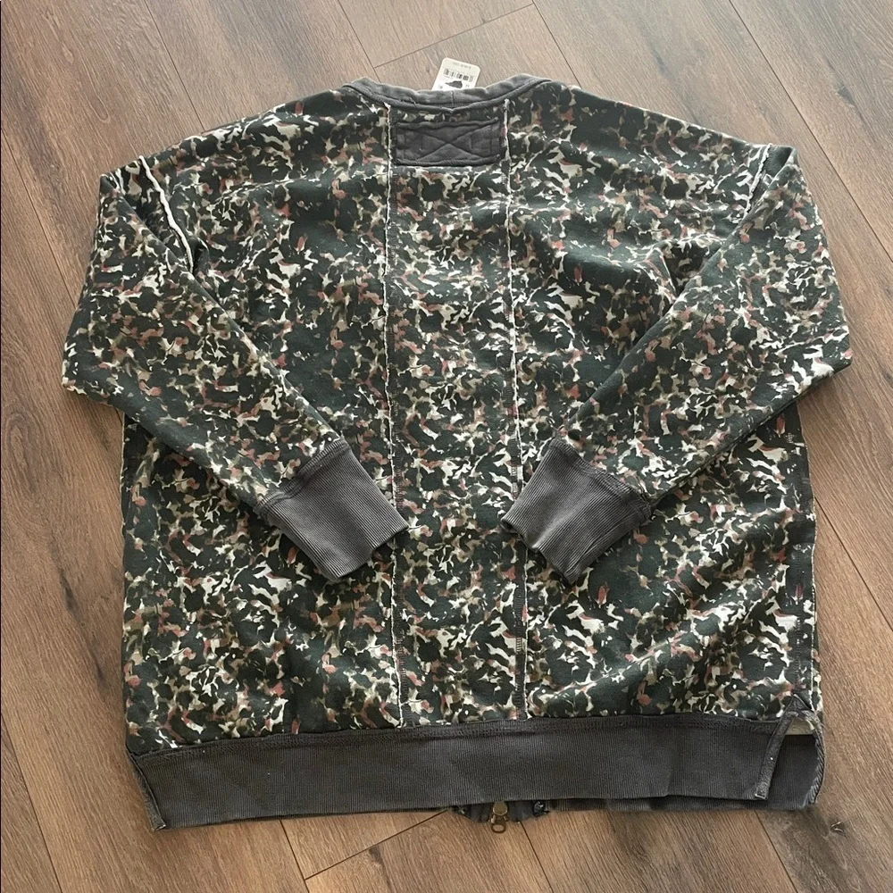 Free People Aiden Cardi Sweatshirt- Medium